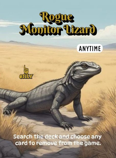 Rogue Monitor Lizard